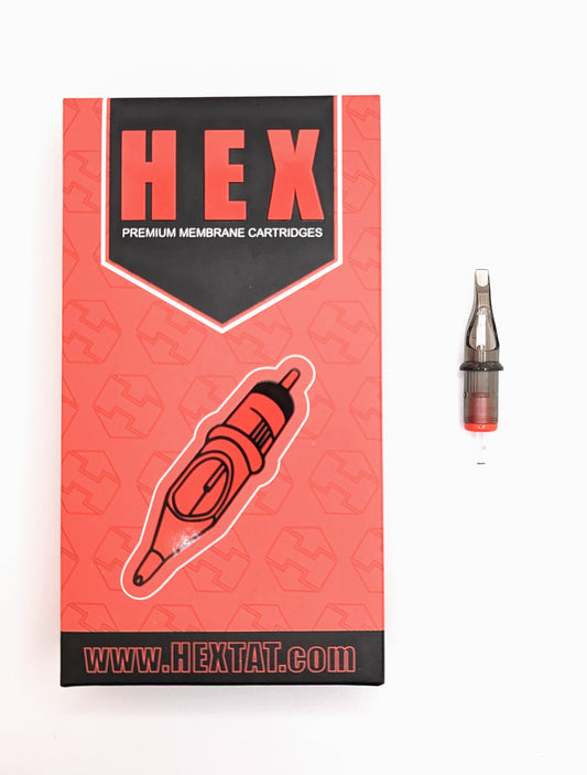 Hex Membrane Cartridges #12 (.35) Magnum Shader Medium Taper