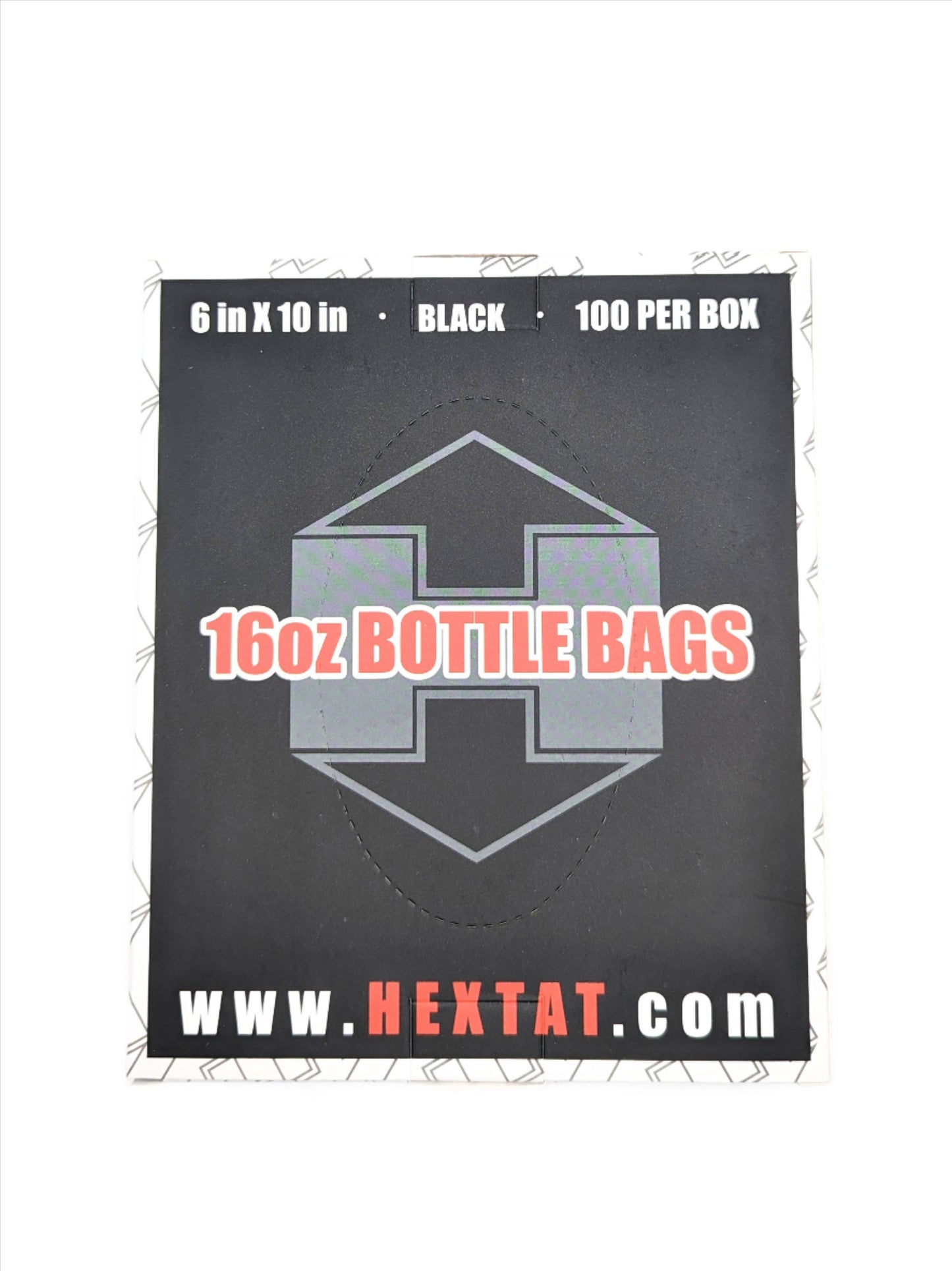 HEXTAT Black Bottle Bag (Box of 100)